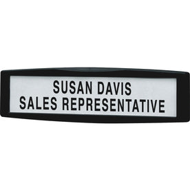 Fellowes Partition Additions Name Plate: Wall-Mountable Tackable & Recyclable - Signs Nameplates