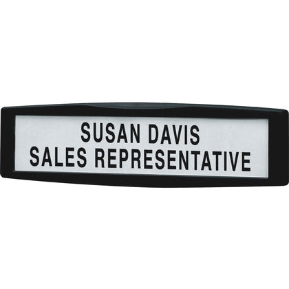 Fellowes Partition Additions Name Plate: Wall-Mountable Tackable & Recyclable - Signs Nameplates