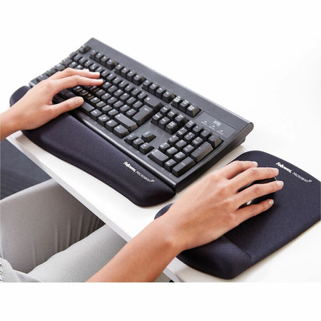 Fellowes PlushTouch Microban Keyboard Wrist Rest - Alternate-Image2
