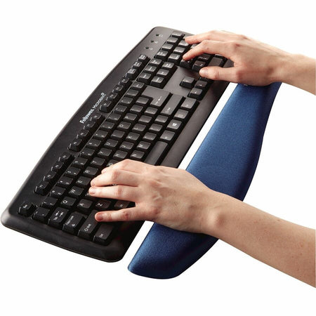Fellowes PlushTouch Microban Keyboard Wrist Rest - Alternate-Image2
