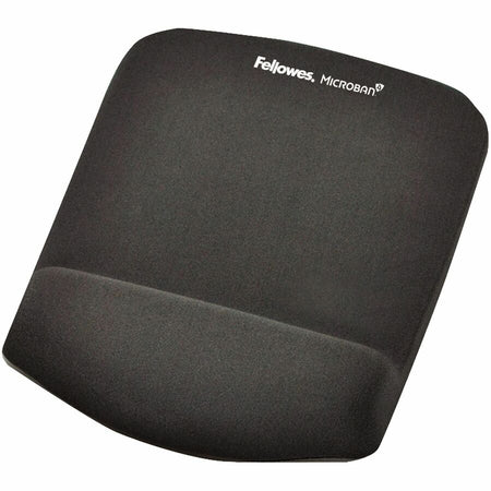 Fellowes PlushTouch Microban Mouse Pad Wrist Rest - Right