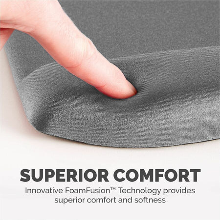 Fellowes PlushTouch Microban Mouse Pad Wrist Rest - Alternate-Image2