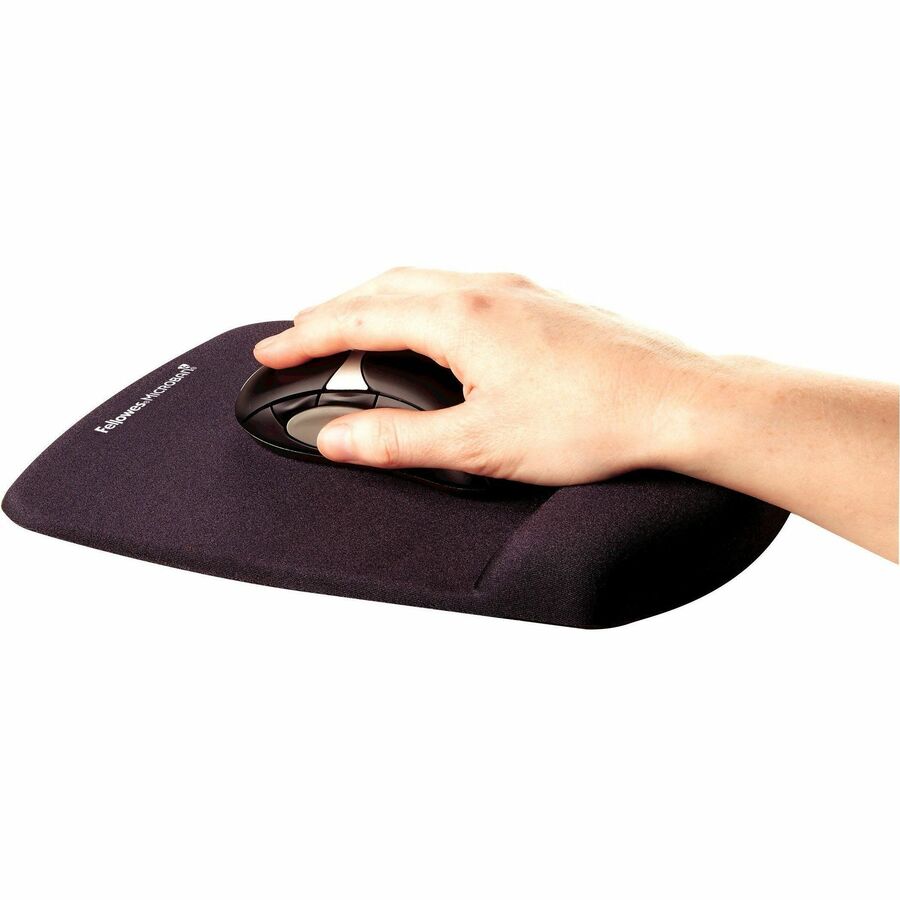 Fellowes PlushTouch Microban Mouse Pad Wrist Rest - Alternate-Image2