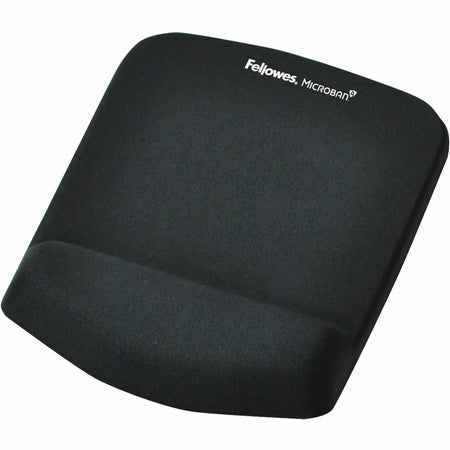 Fellowes PlushTouch Microban Mouse Pad Wrist Rest - Comfortable Support for Your Wrists - Pads & Rests