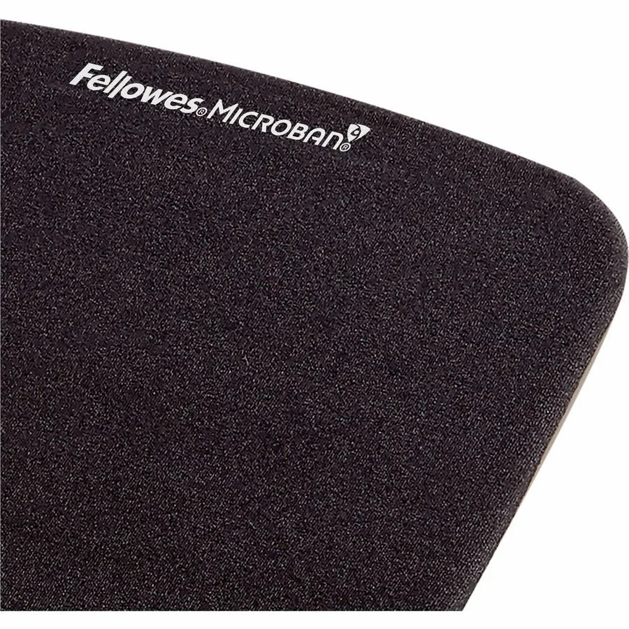 Fellowes PlushTouch Microban Mouse Pad Wrist Rest - Comfortable Support for Your Wrists - Pads & Rests
