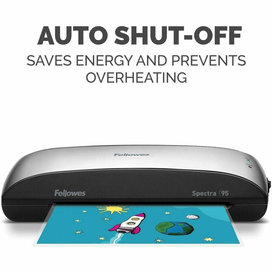 Fellowes Spectra 95 Laminator: Pouch 9.50’’ Width 5 mil Thickness - Laminators