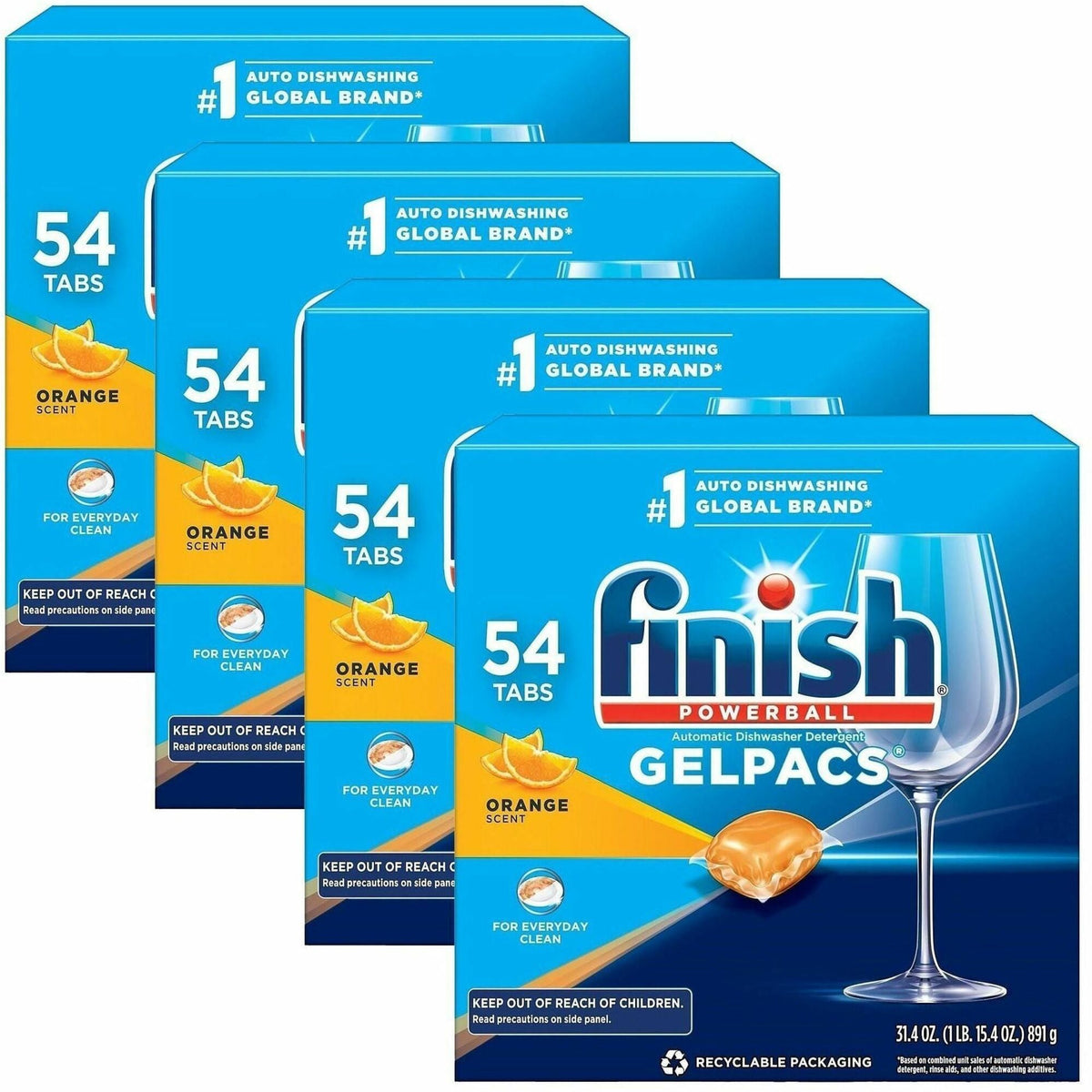 Finish All-n-1 Detergent Gelpacs - 2000