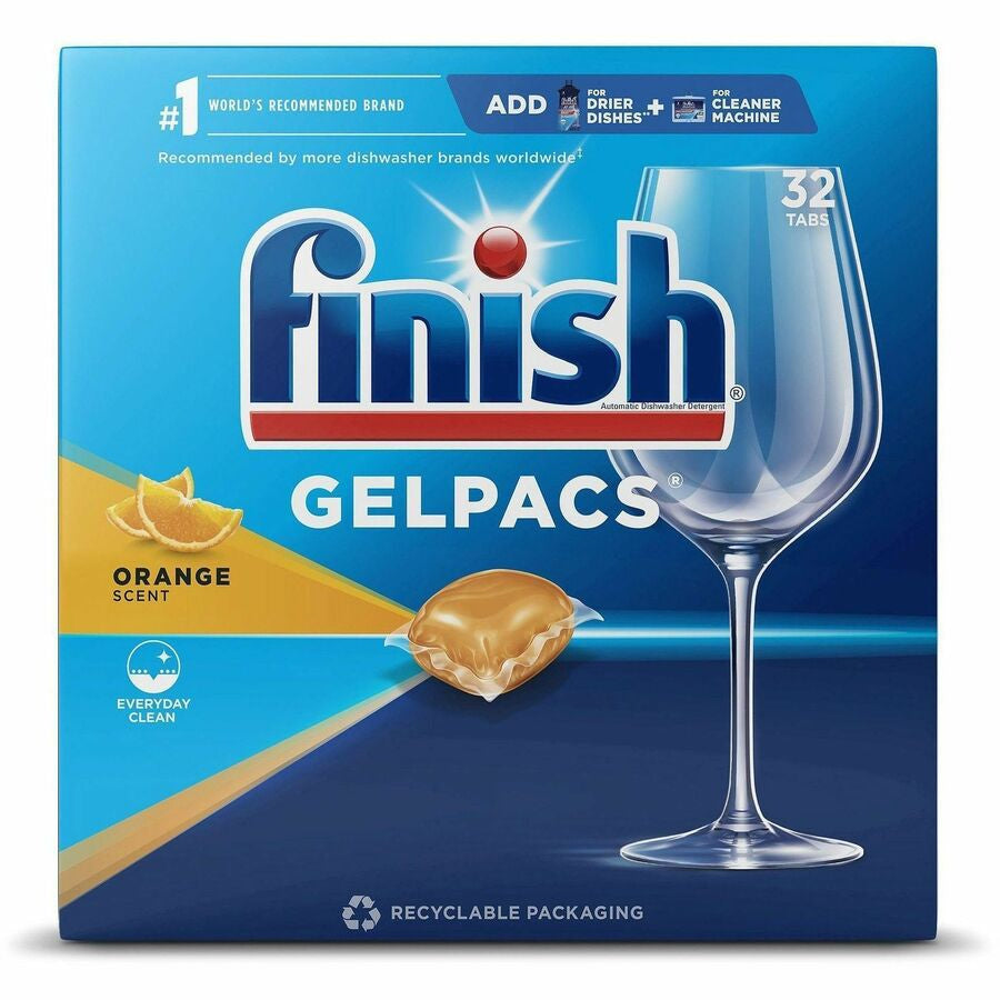 Finish Dishwasher Gel Packs - Front