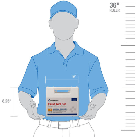 First Aid Only 25-Person Bulk Plastic First Aid Kit - ANSI Compliant - Alternate-Image1
