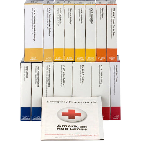 First Aid Only 25-Person Unitized Refill Kit - ANSI Compliant - 84 Pieces - Kits