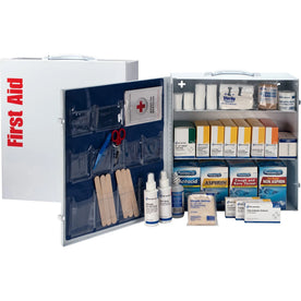 First Aid Only 3-Shelf 100-Person Kit: Comprehensive Metal Case Kit - Kits