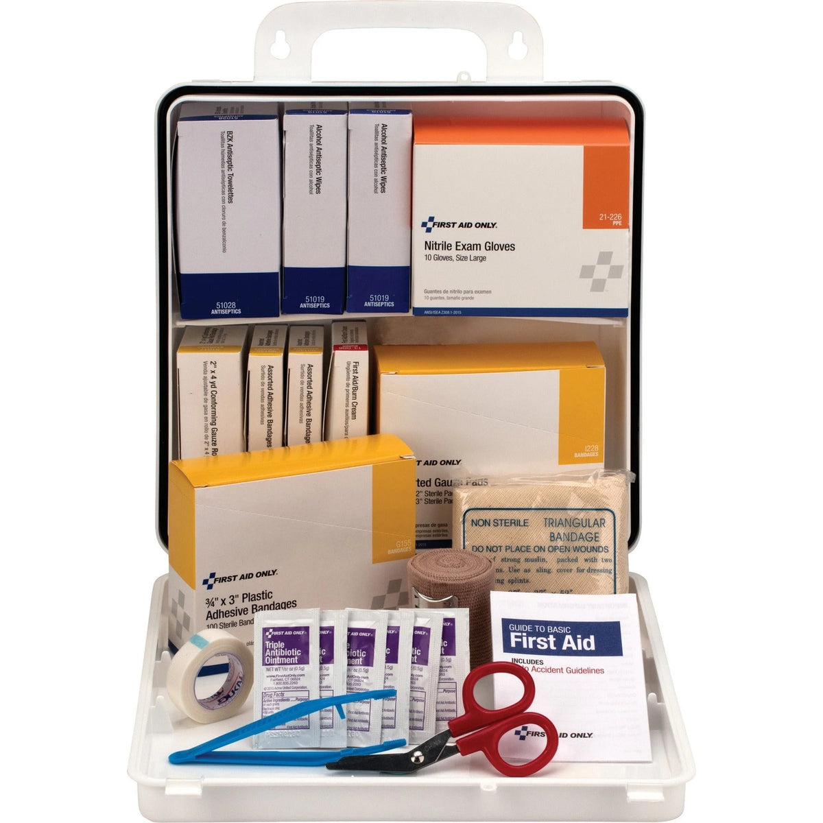 First Aid Only 75 Person Office Kit - Comprehensive Workplace Safety Solution - Kits