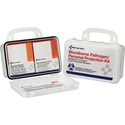 First Aid Only BBP/Personal Protection Kit - 28-Piece Set - Medical Spill Kits