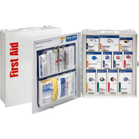 First Aid Only Class A SC Cabinet - Wall-Mountable Steel - Kits