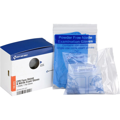 First Aid Only CPR Shield Pack - Essential Life-saving Protection - Masks