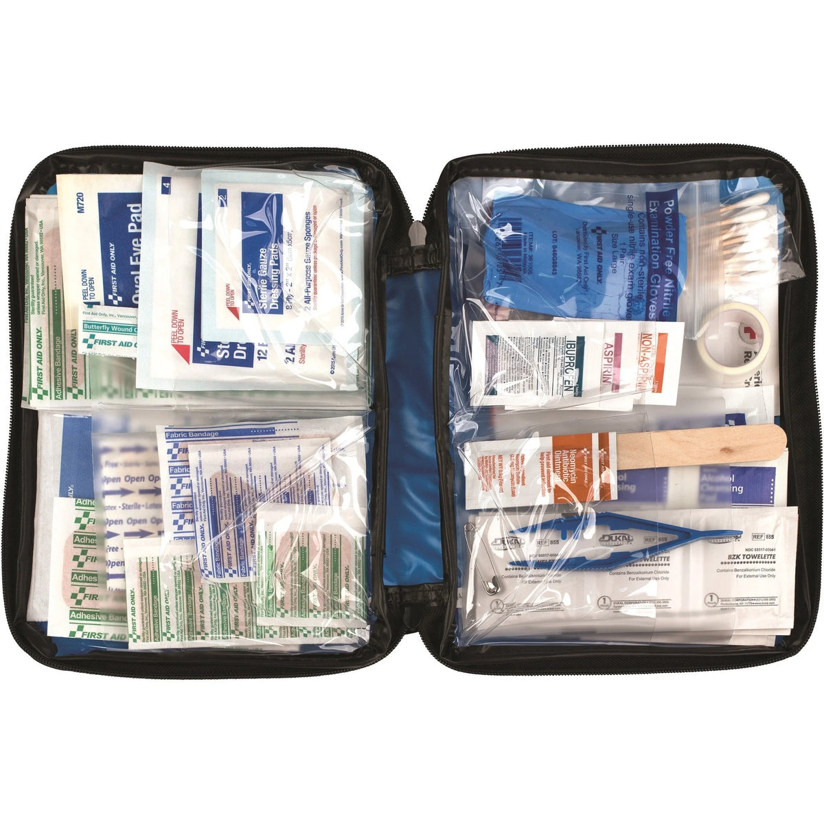 First Aid Only Essentials Kit - 131-Piece Comprehensive Set - Kits