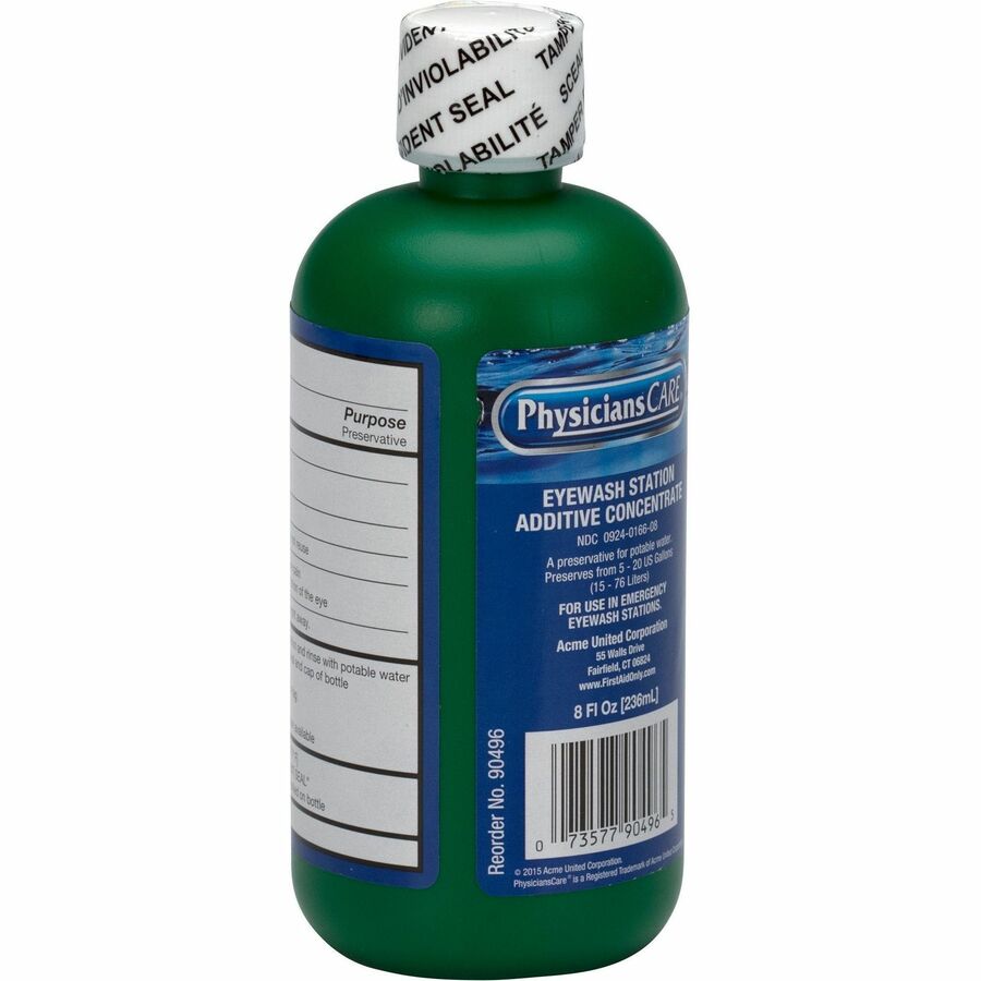 First Aid Only Eyewash Additive Concentrate - Right