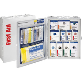First Aid Only SC Food Service Cabinet: 94-Piece Metal Kit - Kits