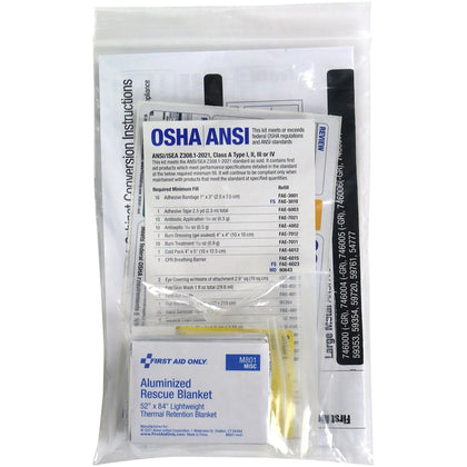 First Aid Only SmartCompliance 2021 Conversion Kit - Clear - Kits
