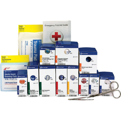 First Aid Only SmartCompliance Refill Pack - 94 Pieces for 25 Individuals - Kits
