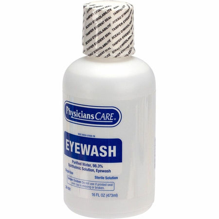 First Aid Only Sterile Ophthalmic Solution Eyewash - Left