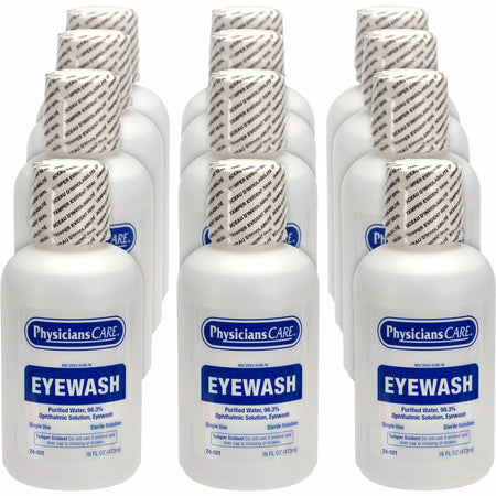 First Aid Only Sterile Ophthalmic Solution Eyewash - 2000