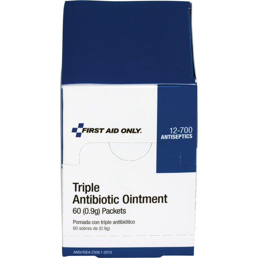 First Aid Only Triple Antibiotic Ointment Packets - Front