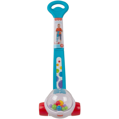 Fisher-Price Classic Corn Popper: Push Toy for 1-3 Year Olds in Blue - Learning Toys & Blocks