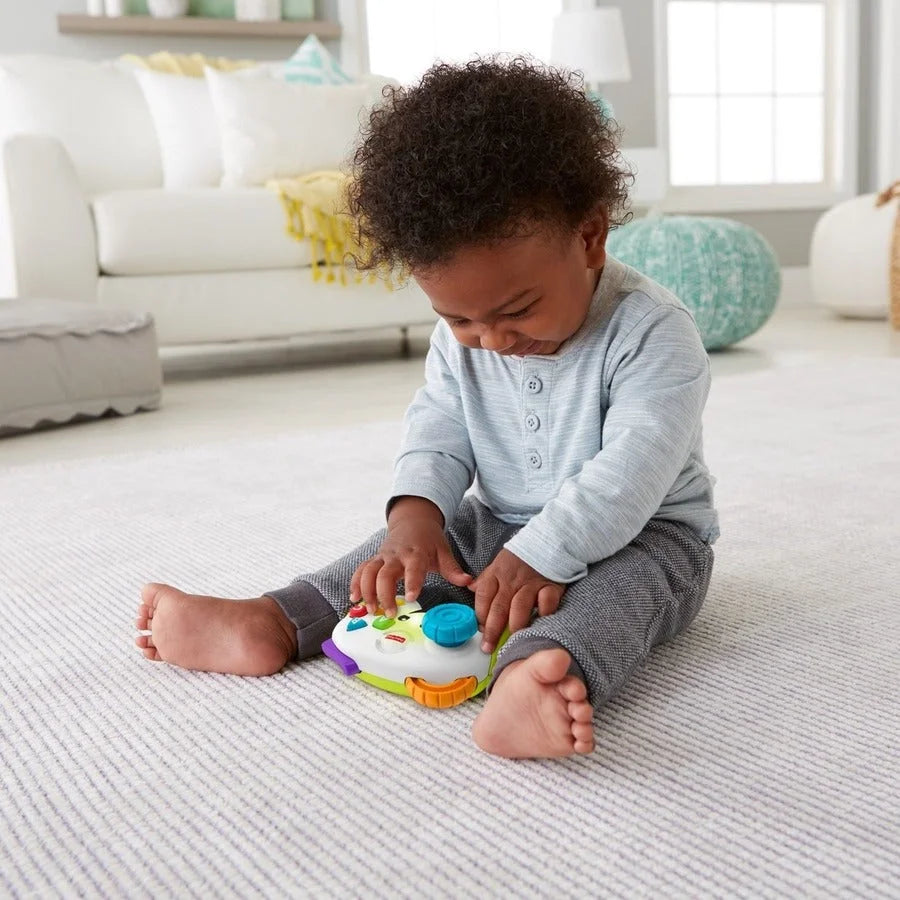 Fisher-Price Laugh & Learn Controller: Interactive Video Game for Ages 6 Months to 3 Years - Learning Toys Blocks