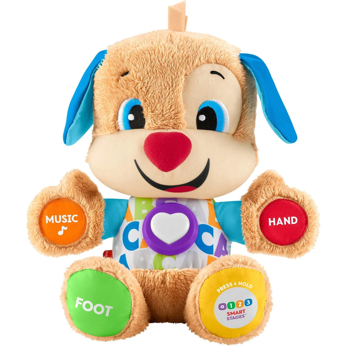 Fisher-Price Laugh & Learn Puppy: Interactive Animal Learning Toy - Toys Blocks