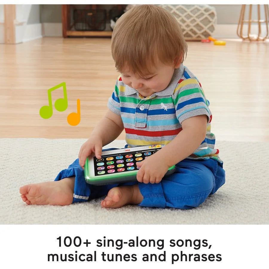 Fisher-Price Pretend Tablet: Interactive Learning Toy for Babies and Toddlers - Toys & Blocks
