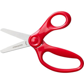 Fiskars 5’’ Blunt-tip Kids Scissors - Safe Red Blade - Kid