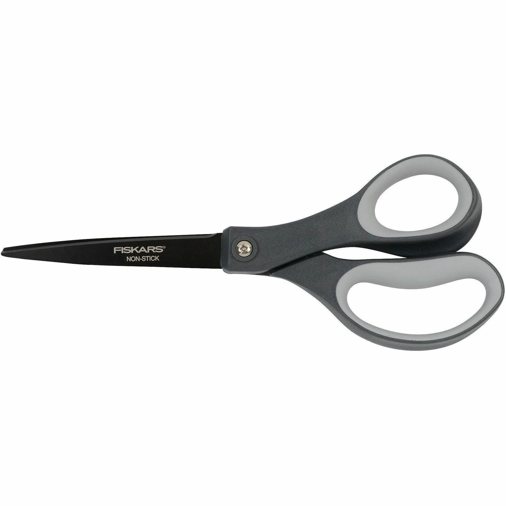 Fiskars 8’’ Non-stick Titanium Softgrip Scissors: Stainless Steel Straight Tip - Scissors