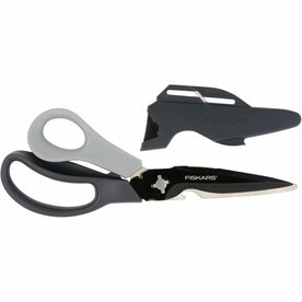 Fiskars 9’’ Titanium Coated Utility Cutter - Pointed Tip - Black - Scissors