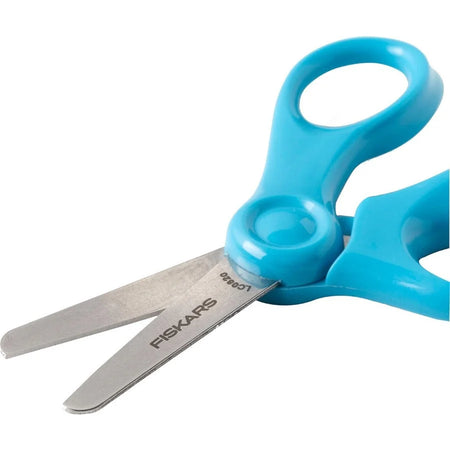 Fiskars Kids Scissors: 5’’ Blunt-tip Safety Edge Blade Turquoise - Kid Scissors
