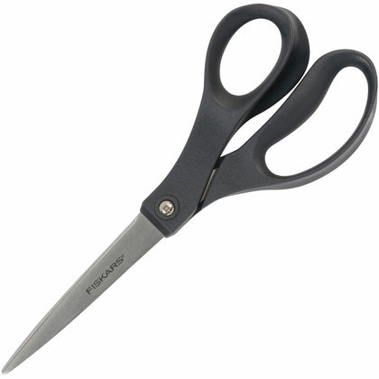 Fiskars Performance Scissors: Stainless Steel Straight Tip Gray - Scissors