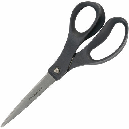 Fiskars Performance Scissors: Stainless Steel Straight Tip Gray - Scissors