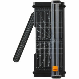 Fiskars SureCut 12’’ Portable Paper Trimmer - Titanium Blade - & Corrosion Resistant - Trimmers Accessories