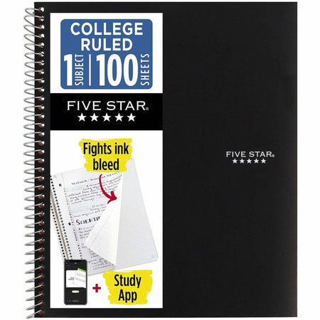 Five Star College Ruled 1-subject Notebook - 2000