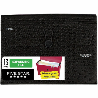 Five Star Letter Expanding File: 13-Pocket Plastic Organizer - Files