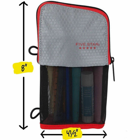 Five Star Stand 'N Store Carrying Case (Pouch) Pencil, Accessories - Assorted - Alternate-Image6