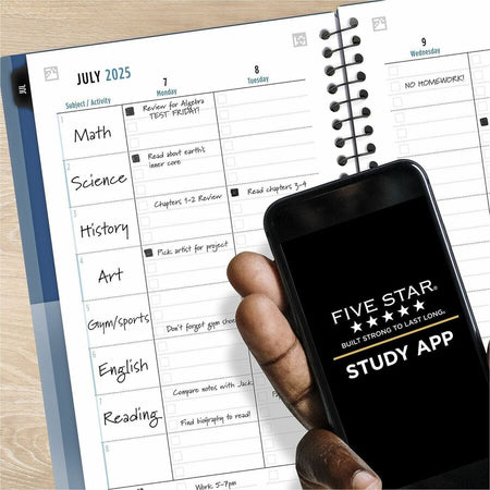 Five Star Five Star Student Academic Planner - Left