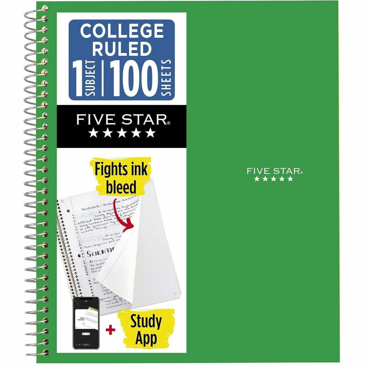 Five Star Wirebound Notebook - 2000