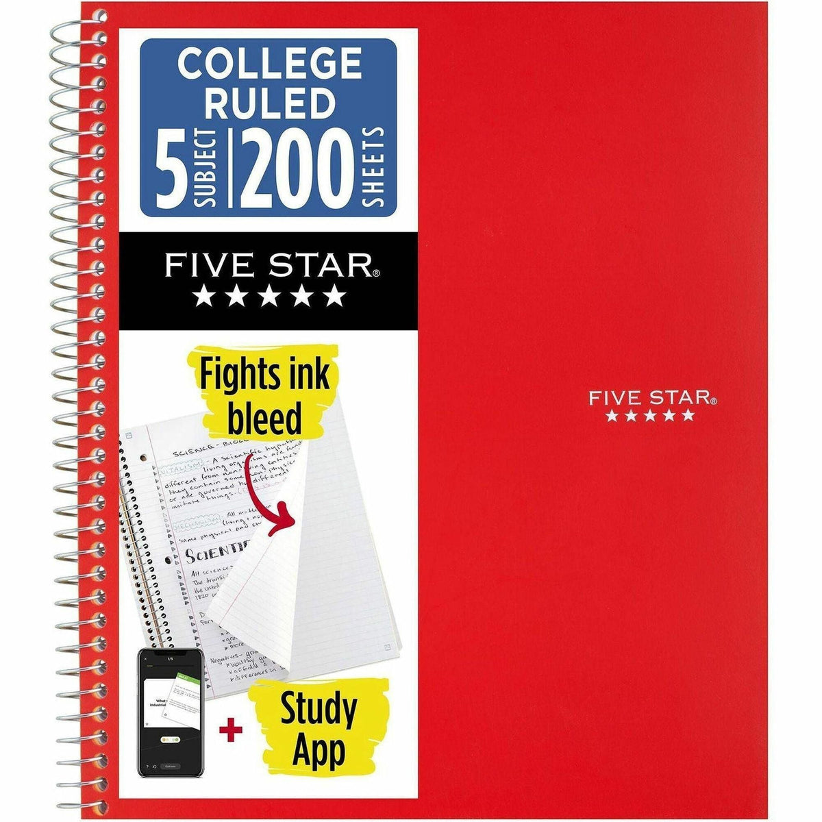 Five Star Wirebound Notebook - 2000