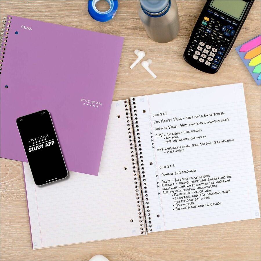 Five Star Wirebound Notebook - Alternate-Image2