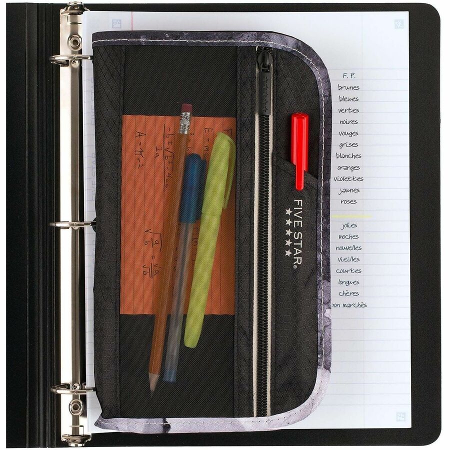 Five Star Xpanz Carrying Case (Pouch) Pencil, Pen, Supplies - Assorted - Alternate-Image7