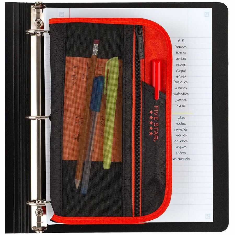 Five Star Xpanz Carrying Case (Pouch) Pencil, Pen, Supplies - Assorted - Alternate-Image6