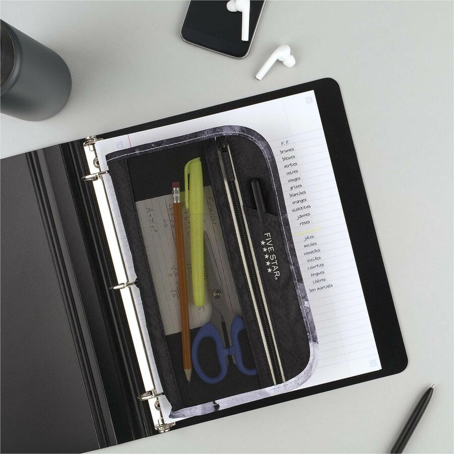 Five Star Xpanz Carrying Case (Pouch) Pencil, Pen, Supplies - Assorted - Alternate-Image5