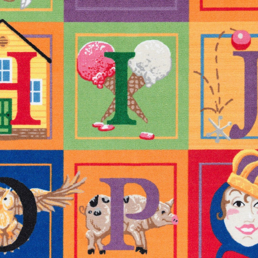 Flagship Carpets ABC Blocks Alphabet Rug - Alternate-Image6