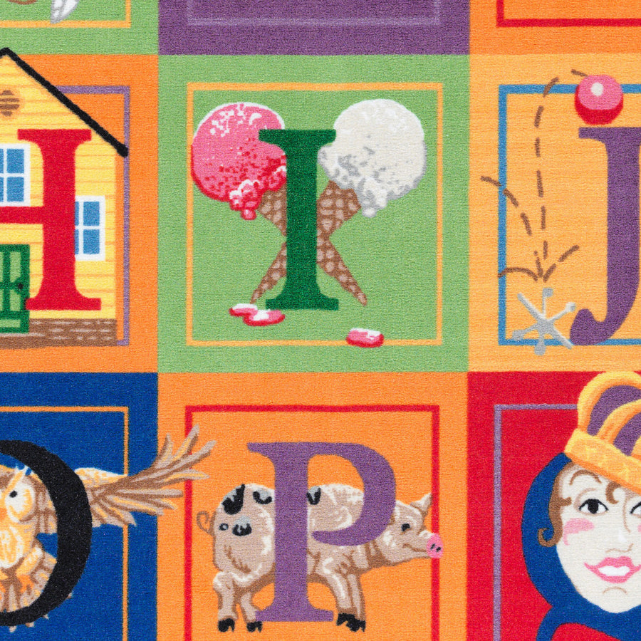 Flagship Carpets ABC Blocks Alphabet Rug - Alternate-Image6